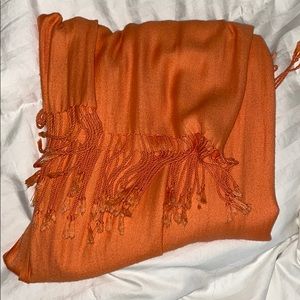 fringed scarf ☀️